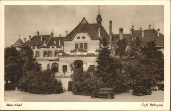 Marienbad Tschechien Boehmen Marienbad Cafe Rübezahl