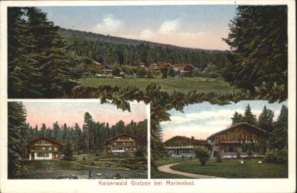 Glatzen Marienbad Tschechien Glatzen bei Marienbad Kaiserwald