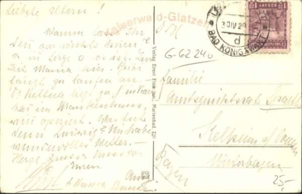 Glatzen Marienbad Tschechien Glatzen Gasthaus zum balzenden Auerhahn – Bild 2
