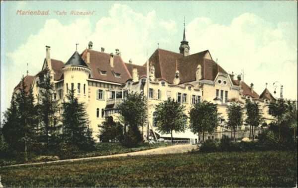 Marienbad Tschechien Boehmen Marienbad Cafe Rübezahl