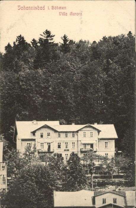 Johannisbad Riesengebirge Johannisbad Böhmen Villa Aurora