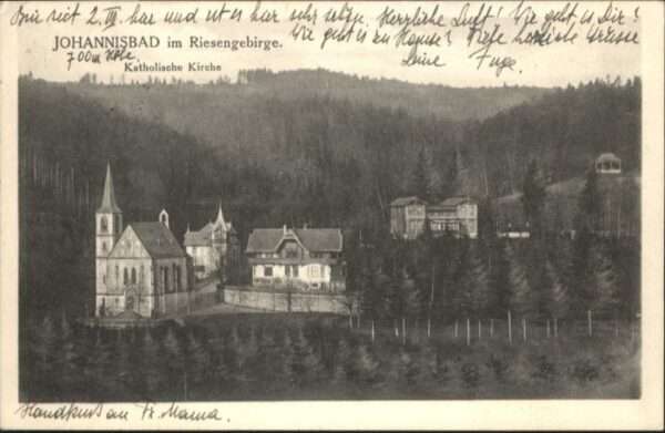 Johannisbad Riesengebirge Johannisbad Kirche
