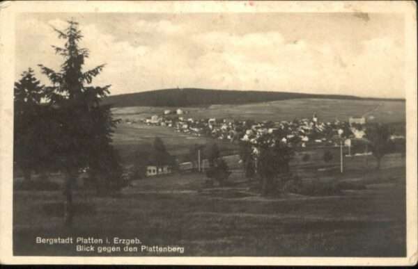 Platten Erzgebirge Plattenberg