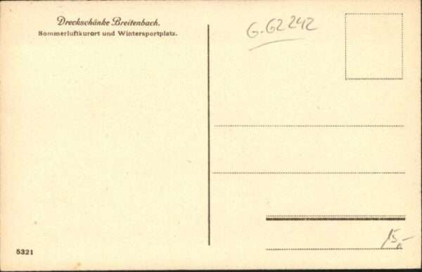 Breitenbach Sudetengau Dreckschänke – Bild 2