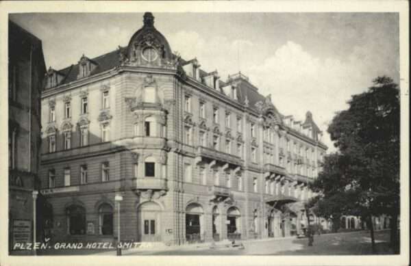 Pilsen Plzen Czechia Pilsen Grand Hotel Smitka