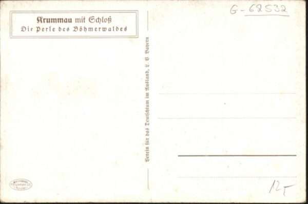 Krummau Schloss Böhmerwald – Bild 2