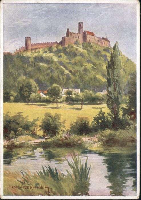 Jung-Ilsenheim Sudetenland Burgruine
