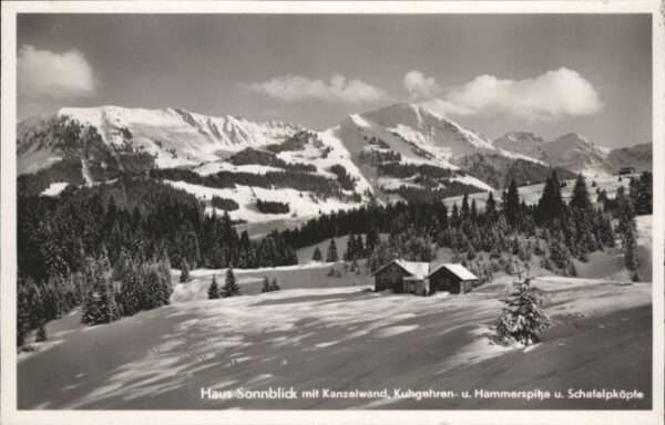 Hirschegg Kleinwalsertal Vorarlberg Hirschegg Kleinwalsertal Haus Sonnblick