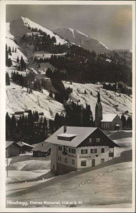 Hirschegg Kleinwalsertal Vorarlberg Hirschegg Kleinwalsertal Haus Pühringer