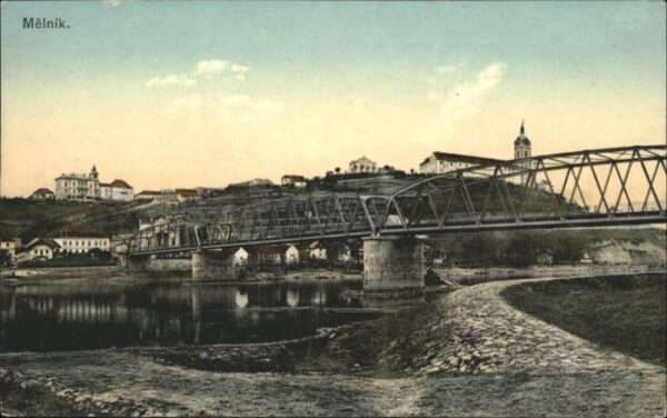 Melnik Tschechien Melnik Brücke