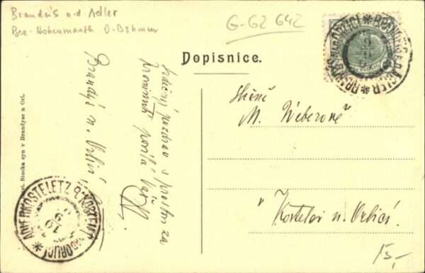 Brandfis [Stempelabschlag] Villa Ludmila – Bild 2