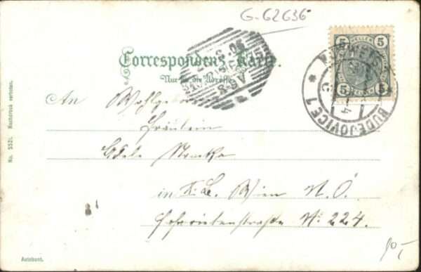 Budweis Ceske Budejowice Budweis Wienergasse Waisenhaus Kutsche – Bild 2