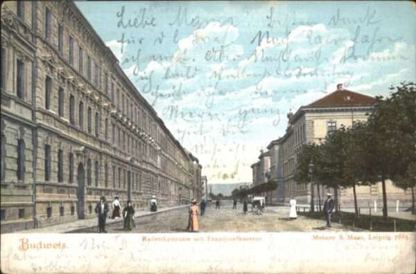 Budweis Ceske Budejowice Budweis Radetzkystrasse Franzjosefkaser