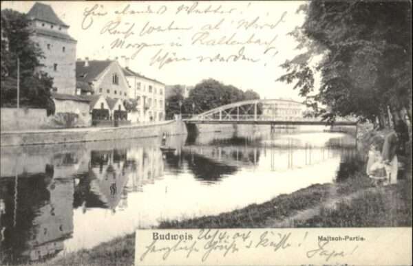 Budweis Ceske Budejowice Budweis Brücke