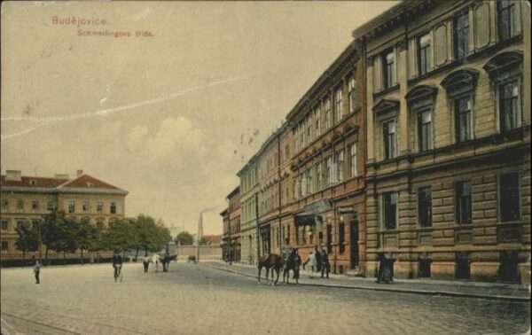 Budweis Ceske Budejowice Budweis Schmerlingova trida Pferde