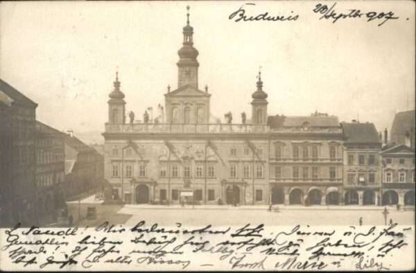Budweis Ceske Budejowice Budweis [Handschriftlich]