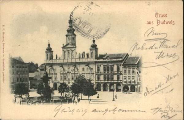 Budweis Ceske Budejowice Budweis Brunnen