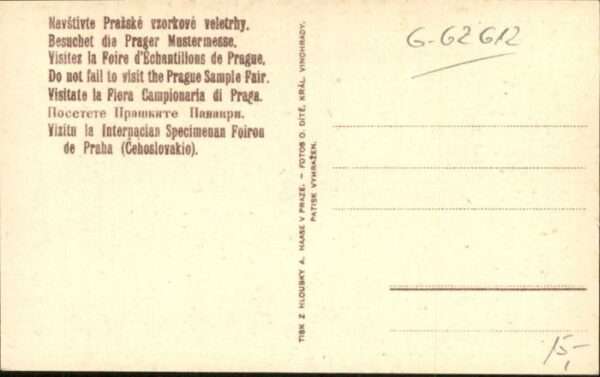 Prag Prahy Prague Prag Mustermesse – Bild 2