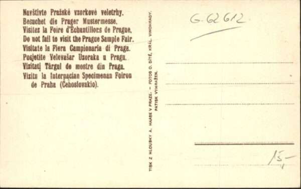 Prag Prahy Prague Prag Mustermesse – Bild 2