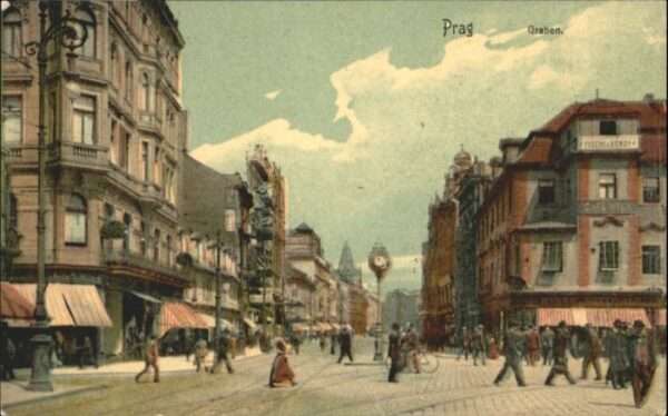 Prag Prahy Prague Prag Graben