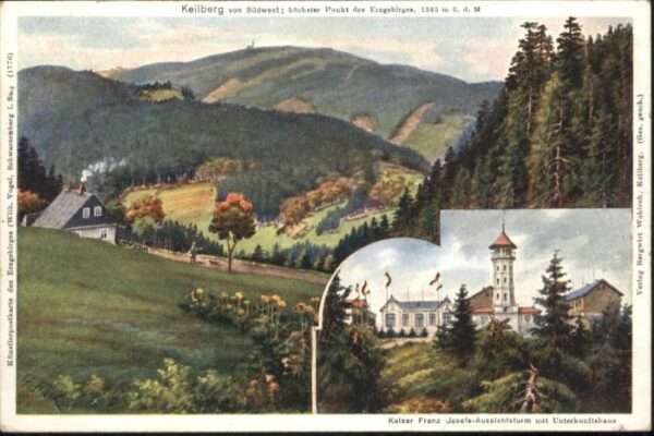 Keilberg Tschechien Kaiser Franz Josefs Aussichtsturm Unter
