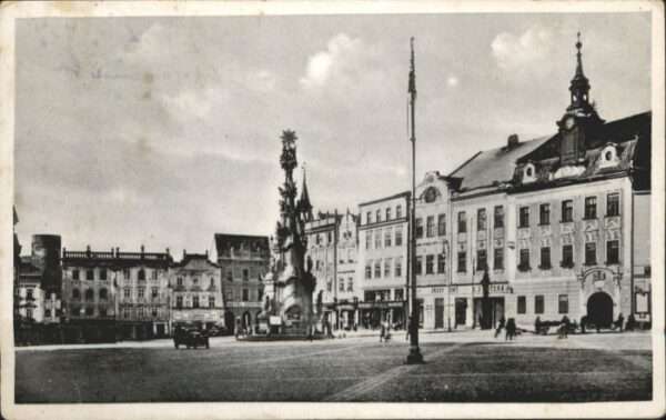 Jindrichuv Neuhaus Böhmen Säule x