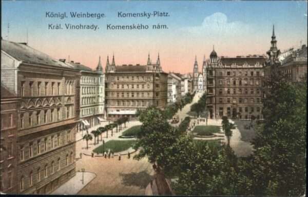 Komensky-Platz Königliche Weinberge