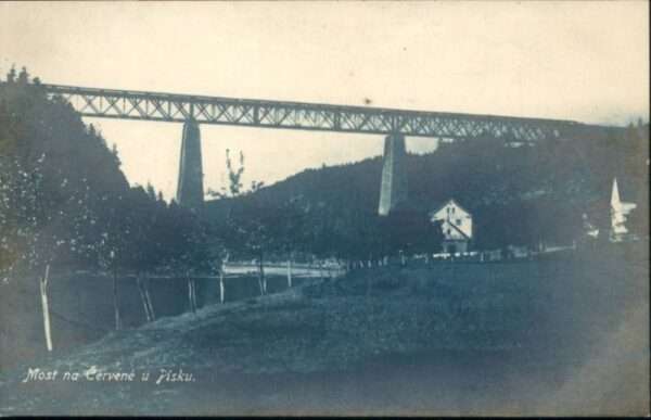 Pisek CZ Pisek Most na Cervene Brücke