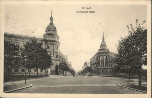 Iglau Jihlava Iglau Gelnhauser Gasse