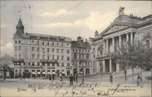 Bruenn Brno Brünn Theater