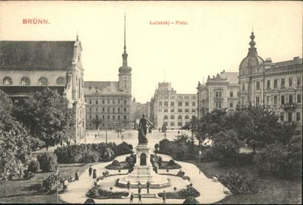Bruenn Brno Brünn Lazansky Platz