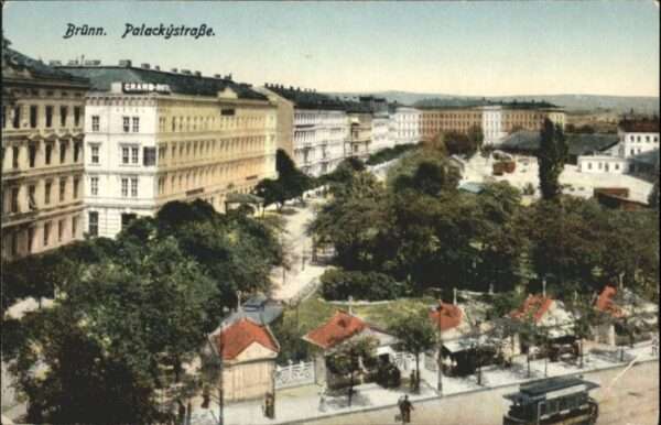Bruenn Brno Brünn Palackystrasse Strassenbahn
