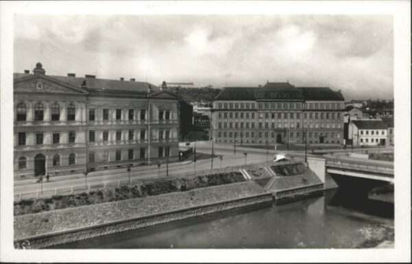 Bruenn Brno Brünn Lehrerbildungsanstalten Brücke *