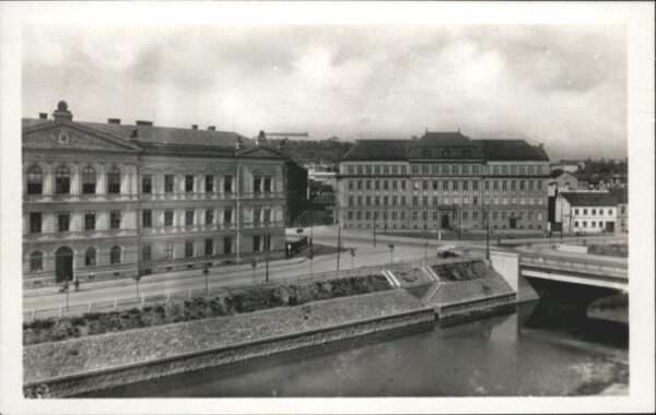 Bruenn Brno Brünn Lehrerbildungsanstalten Brücke *