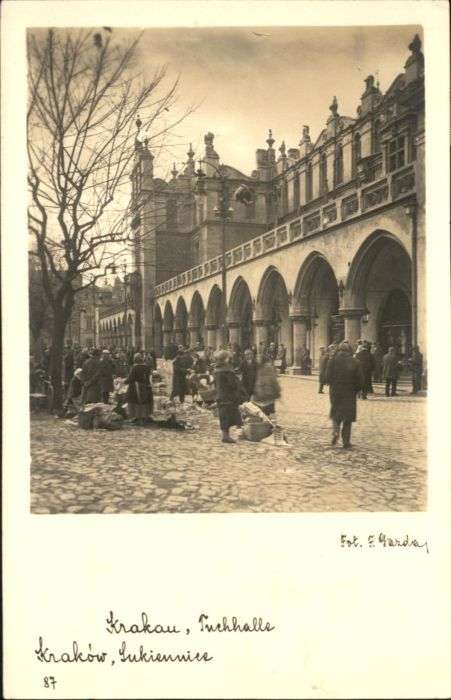 Krakau Krakow Krakau Tuchhalle