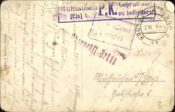 Bruenn Brno Brünn Obrowitzer Kirche Spital – Bild 2