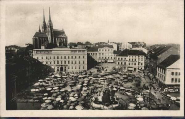 Bruenn Brno Brünn Krautmarkt Mährisches Museum x