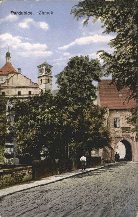 Pardubice Pardubitz Pardubice Schloss