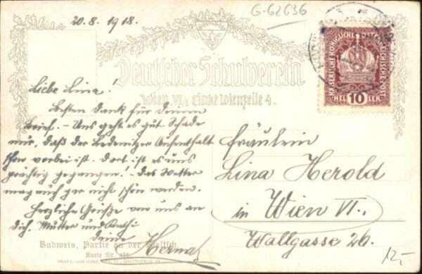 Budweis Ceske Budejowice Budweis Künstler Hofecker – Bild 2
