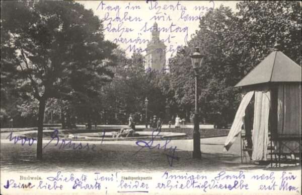 Budweis Ceske Budejowice Budweis Stadtpark