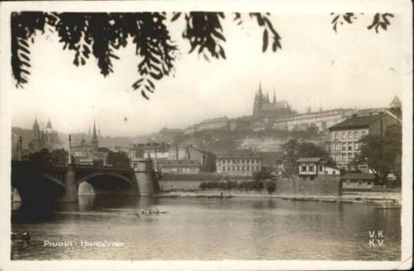 Prag Prahy Prague Prag_Böhmen Brücke Boot x