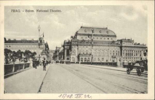 Prag Prahy Prague Prag_Böhmen National Theater