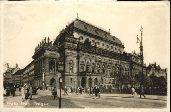 Prag Prahy Prague Prag_Böhmen National Theater