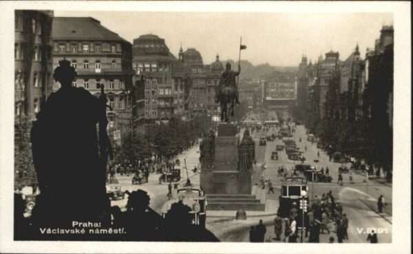 Prag Prahy Prague Prag_Böhmen Vaclavske Namestie