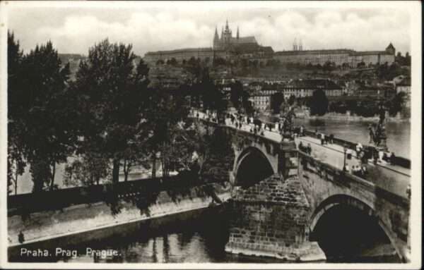 Prag Prahy Prague Prag_Böhmen Karlsbrücke Hradschin *