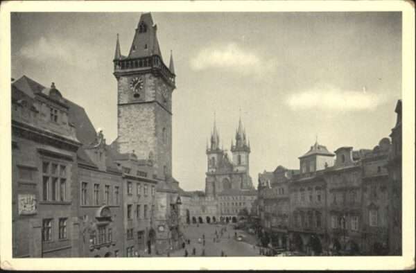 Prag Prahy Prague Prag_Böhmen Altstädter Ringplatz Tein K