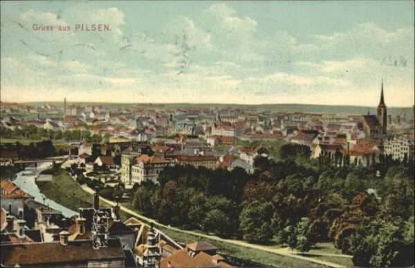 Pilsen Plzen Czechia Pilsen Brücke