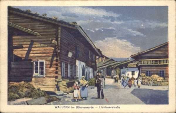 Wallern Boehmen Volary Prachatice Pracha Wallern Böhmerwald Lichtauerstrasse