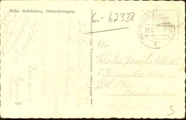 Schoenberg Maehren Schönberg Ostsudetengau – Bild 2