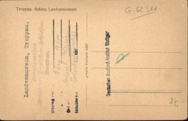 Troppau Sudetengau Troppau Landesmuseum – Bild 2
